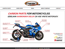 Tablet Screenshot of owen-carbon.com